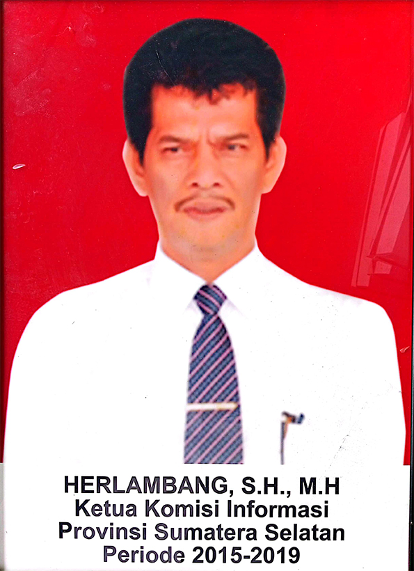 komisioner Komisi informasi Prov. sumsel periode 2015-2019