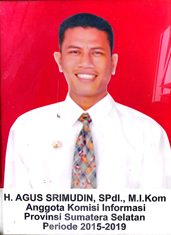 komisioner Komisi informasi Prov. sumsel periode 2015-2019