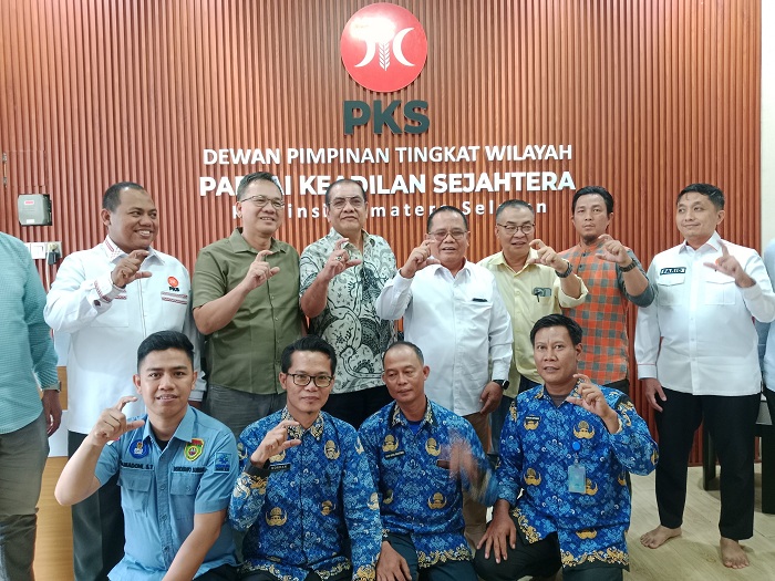 Kunjungi PKS, KIP Sumsel Dorong Keterbukaan Informasi di Lingkungan Parpol